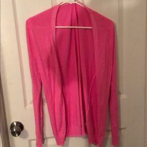 Hot pink cardigan no buttons